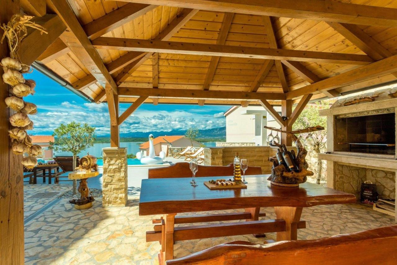 Luxury Villa Allen With Pool Klimno Kamer foto