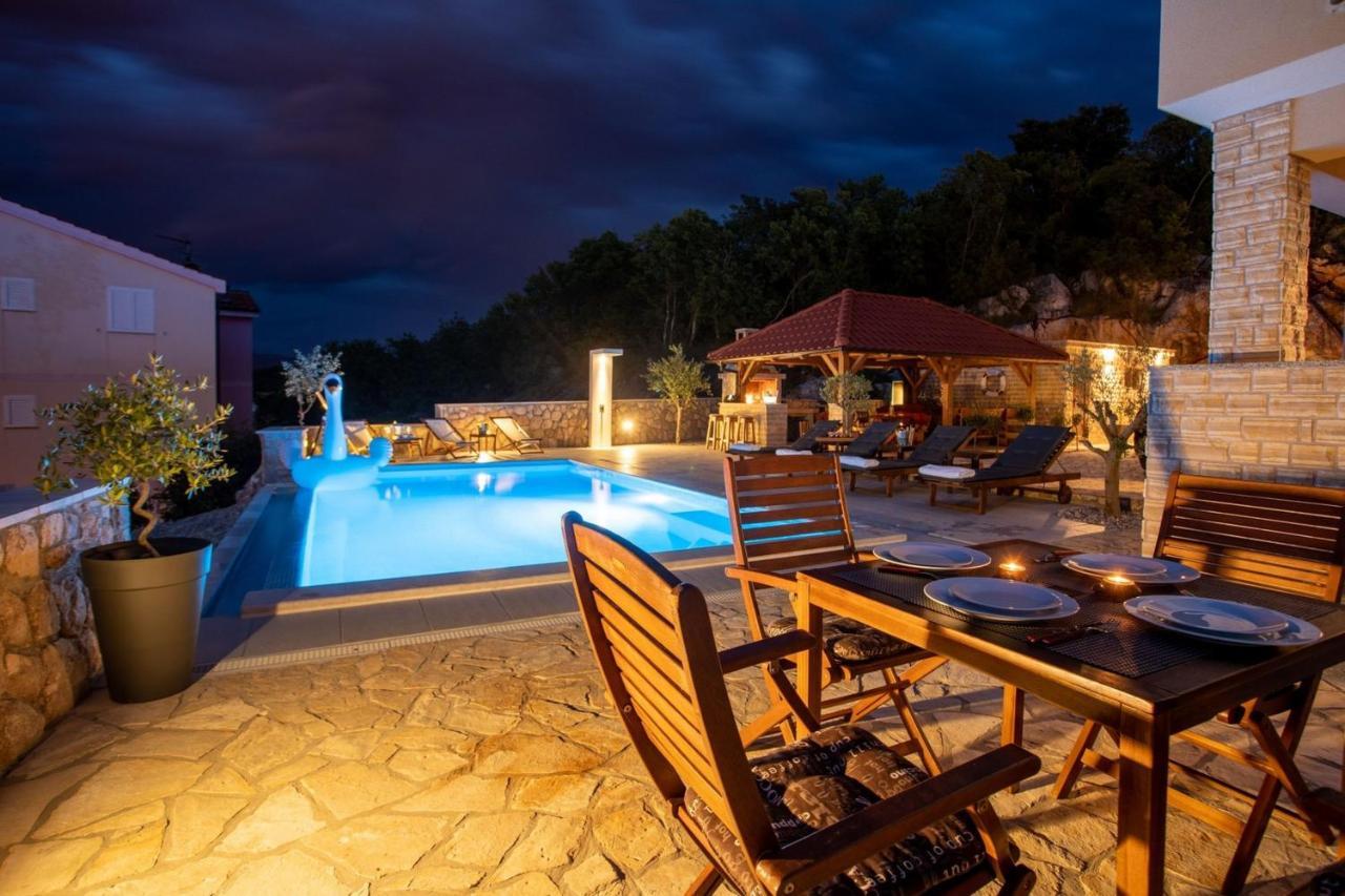 Luxury Villa Allen With Pool Klimno Kamer foto