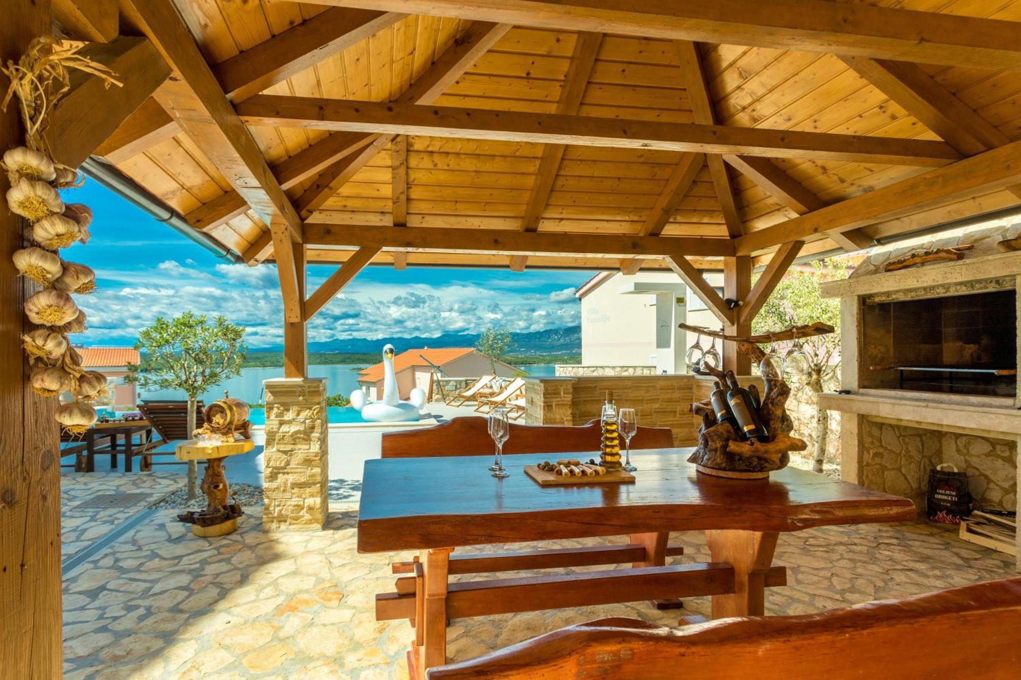 Luxury Villa Allen With Pool Klimno Kamer foto