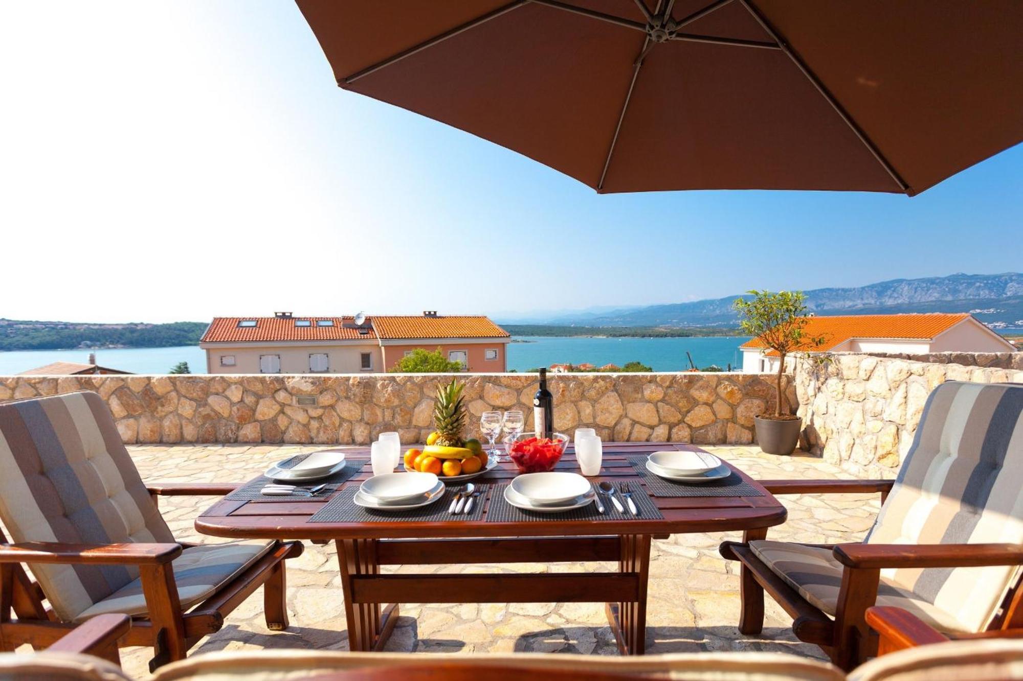 Luxury Villa Allen With Pool Klimno Kamer foto